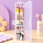 Huntrix K-Pop 2-Piece Steel Cutlery Set