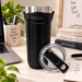 Silicon cover steel tumbler 550 ML - Image 3