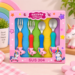 Unicorn Spoon and Fork Cutlery set for Kids - Image 3