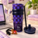 Plaid Print Insulated Travel Tumbler - Image 4