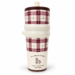 Plaid Print Insulated Travel Tumbler - Image 5