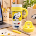 1200ML Snoopy Steel Tumbler with Straw - Image 7