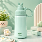 Rabbit Cap Thermos Steel Bottle 500 ML