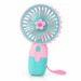 Mini Rechargeable Flower Theme Hand Fan - Image 3