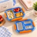 800ML 3-Grid Stainless Steel Bento Lunch Box - Image 2