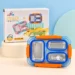 800ML 3-Grid Stainless Steel Bento Lunch Box - Image 4